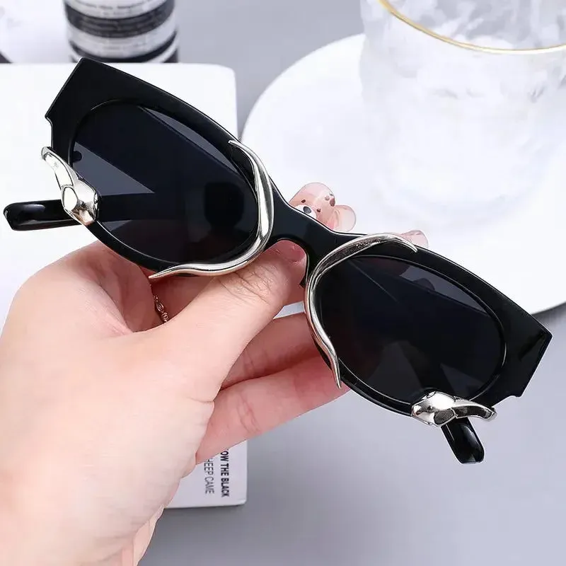 Fashion Vintage Oval Women Shades