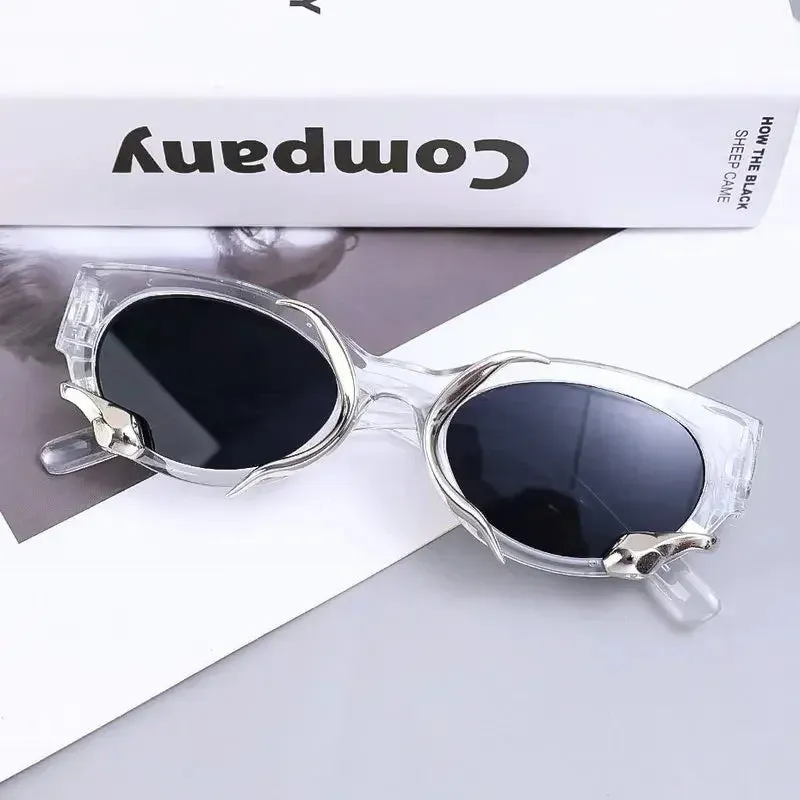 Fashion Vintage Oval Women Shades