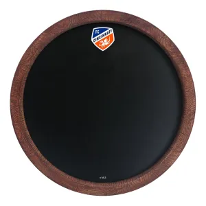 FC Cincinnati: Chalkboard "Faux" Barrel Top Sign