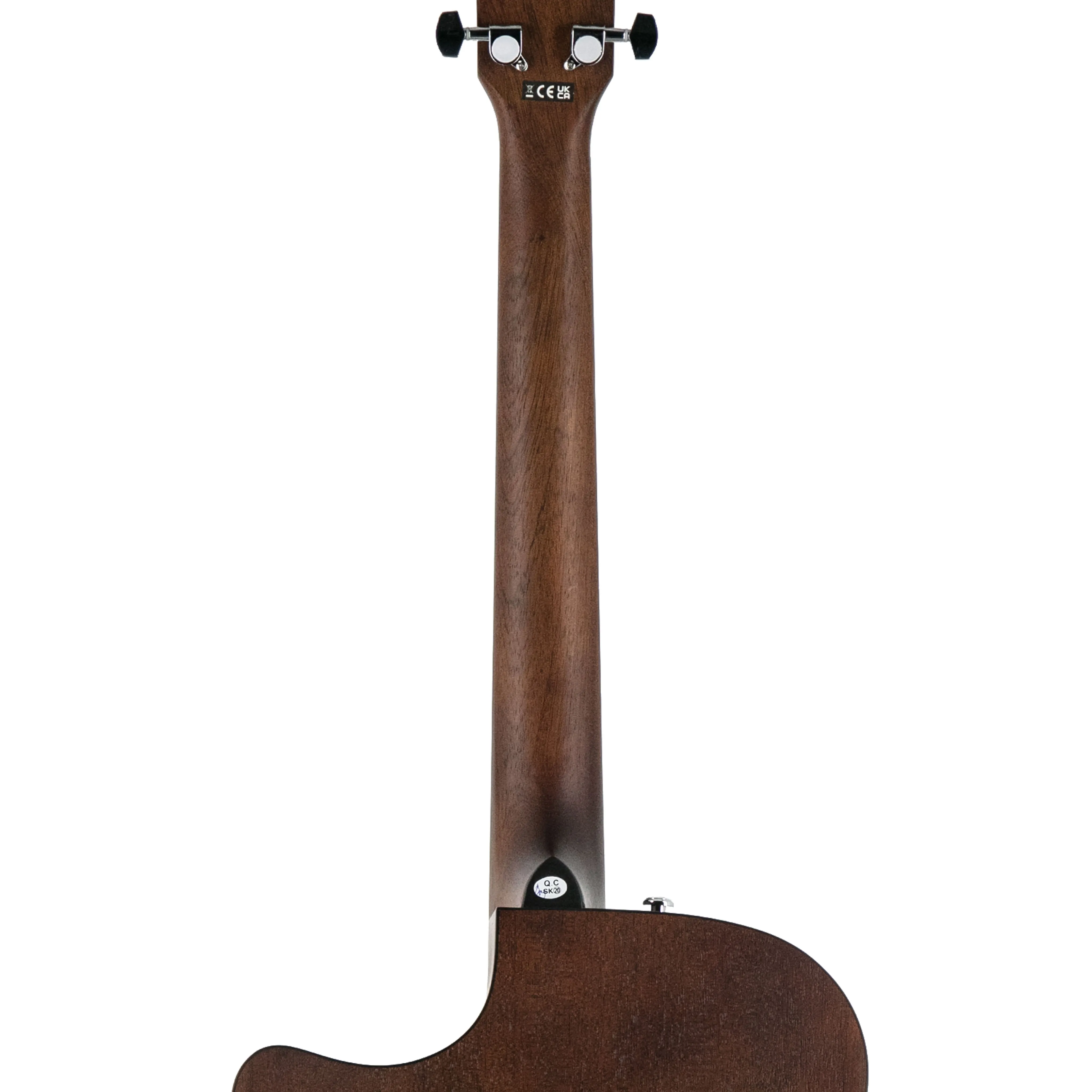 Fender Limited Edition CC-60SCE All-Mahogany Acoustic Guitar, Satin Aged Cognac Burst