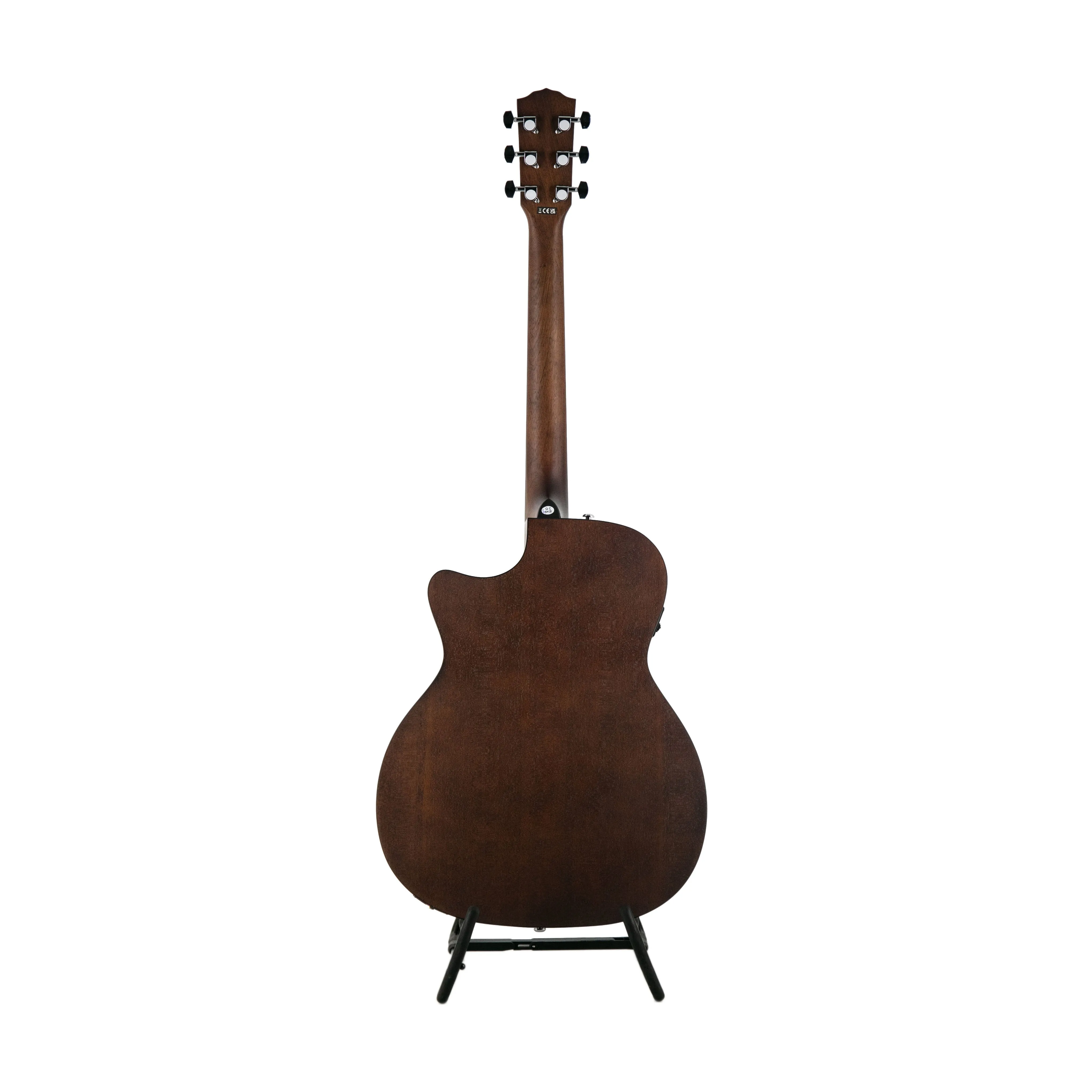 Fender Limited Edition CC-60SCE All-Mahogany Acoustic Guitar, Satin Aged Cognac Burst