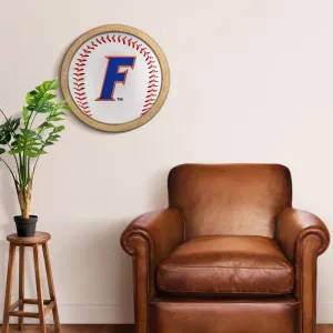 Florida Gators: Baseball - "Faux" Barrel Frame Sign