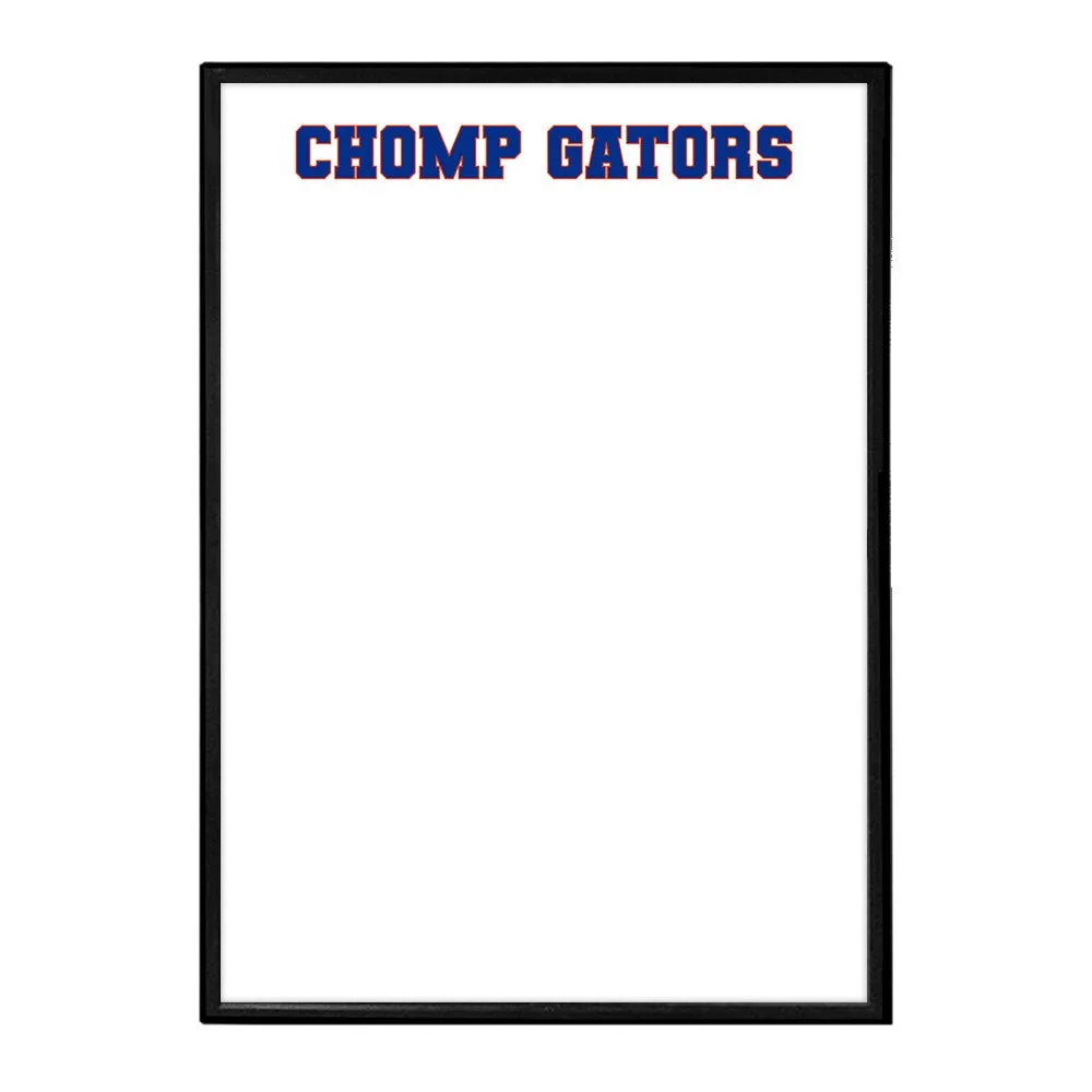 Florida Gators: Chomp Gators - Framed Dry Erase Board
