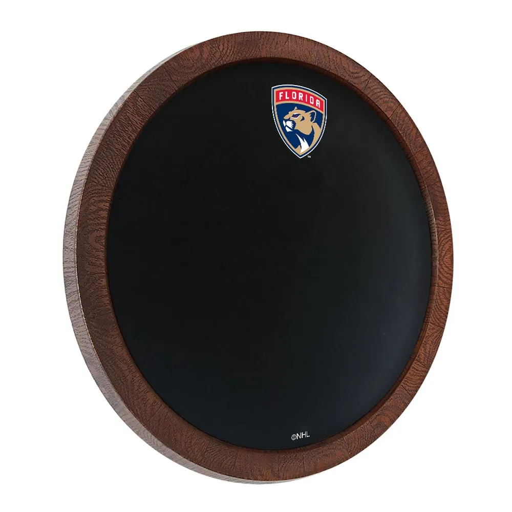 Florida Panthers: Barrel Top Chalkboard Sign