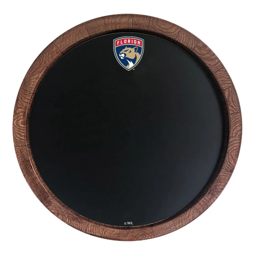 Florida Panthers: Barrel Top Chalkboard Sign