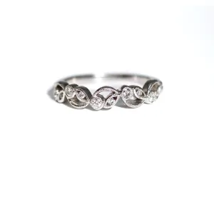 Flower and Vine Diamond Stackable