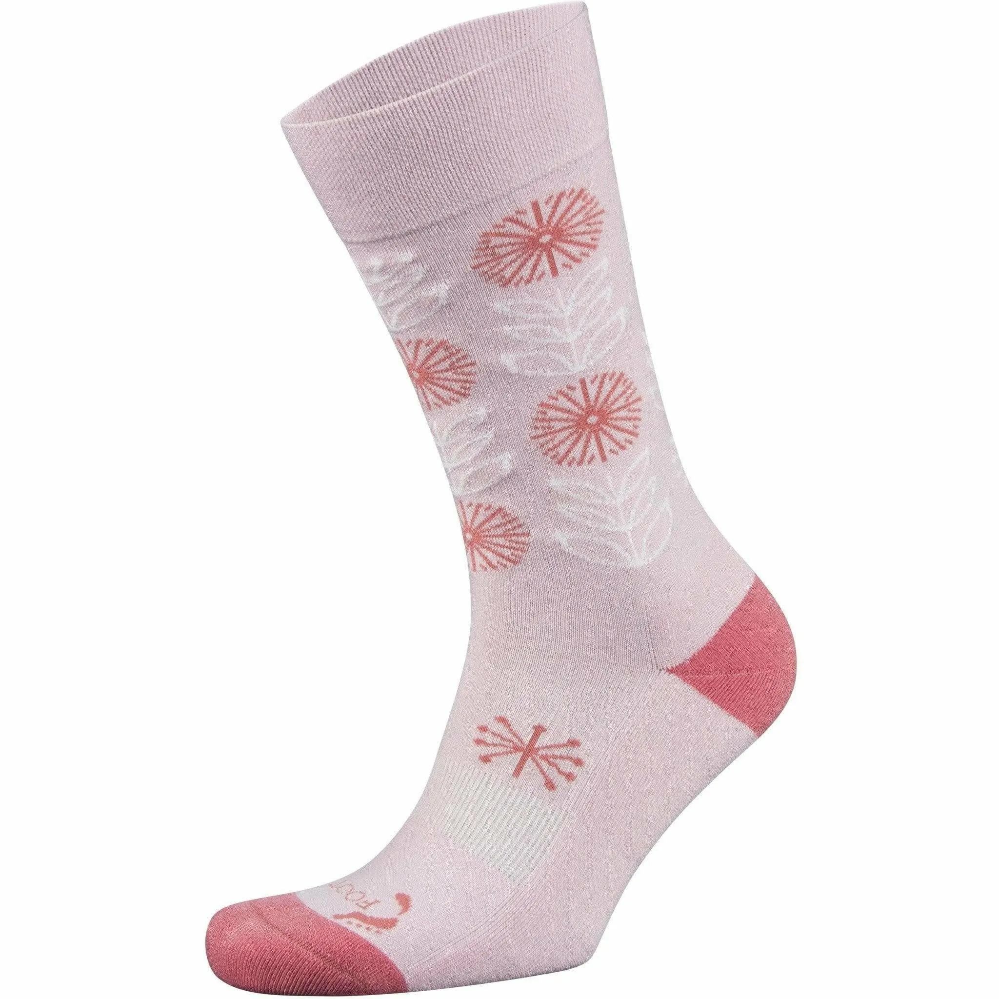Foot Zen by Balega Womens Fashion Floral Crew Socks