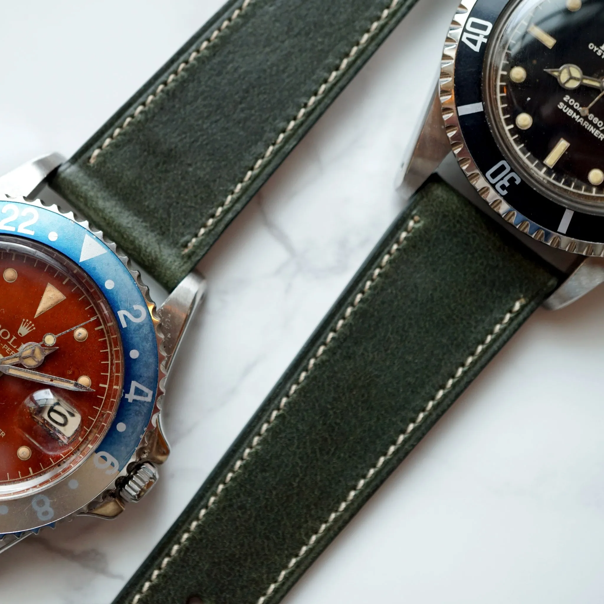 FOREST GREEN CHROMEXCEL STANDARD STRAP