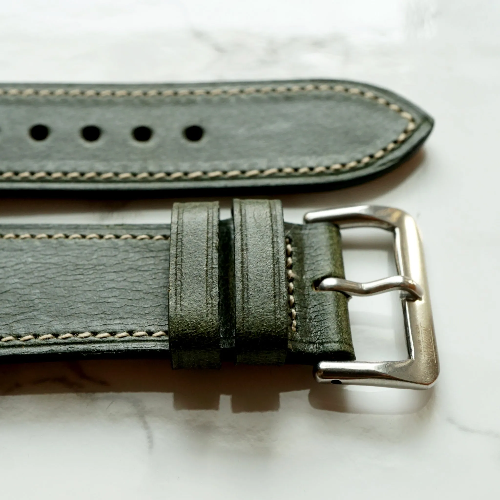 FOREST GREEN CHROMEXCEL STANDARD STRAP