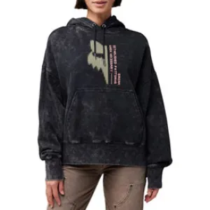 FOX RACING WOMEN'S THROTTLE OVERSIZED HOODED SWEATSHIRT