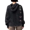 FOX RACING WOMEN'S THROTTLE OVERSIZED HOODED SWEATSHIRT