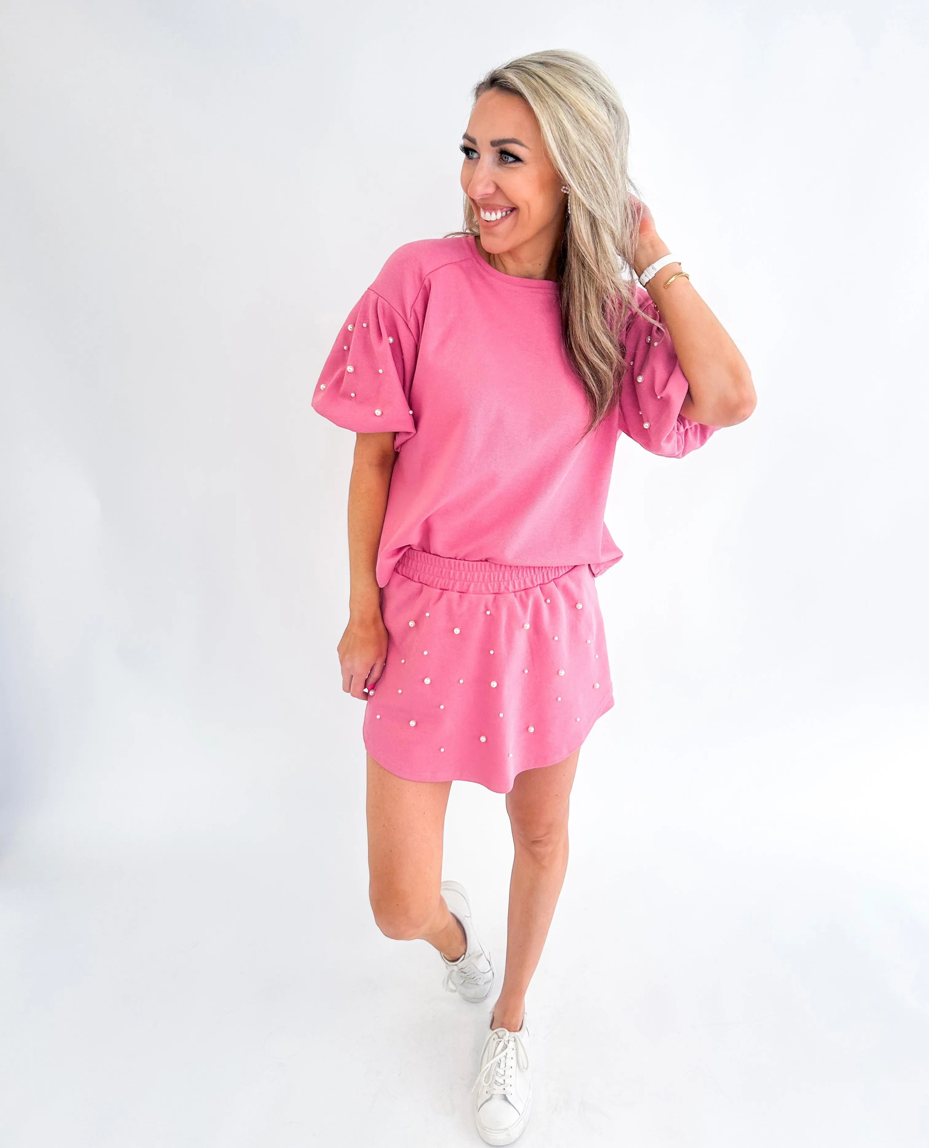 Gianna Pearl Sleeve Top