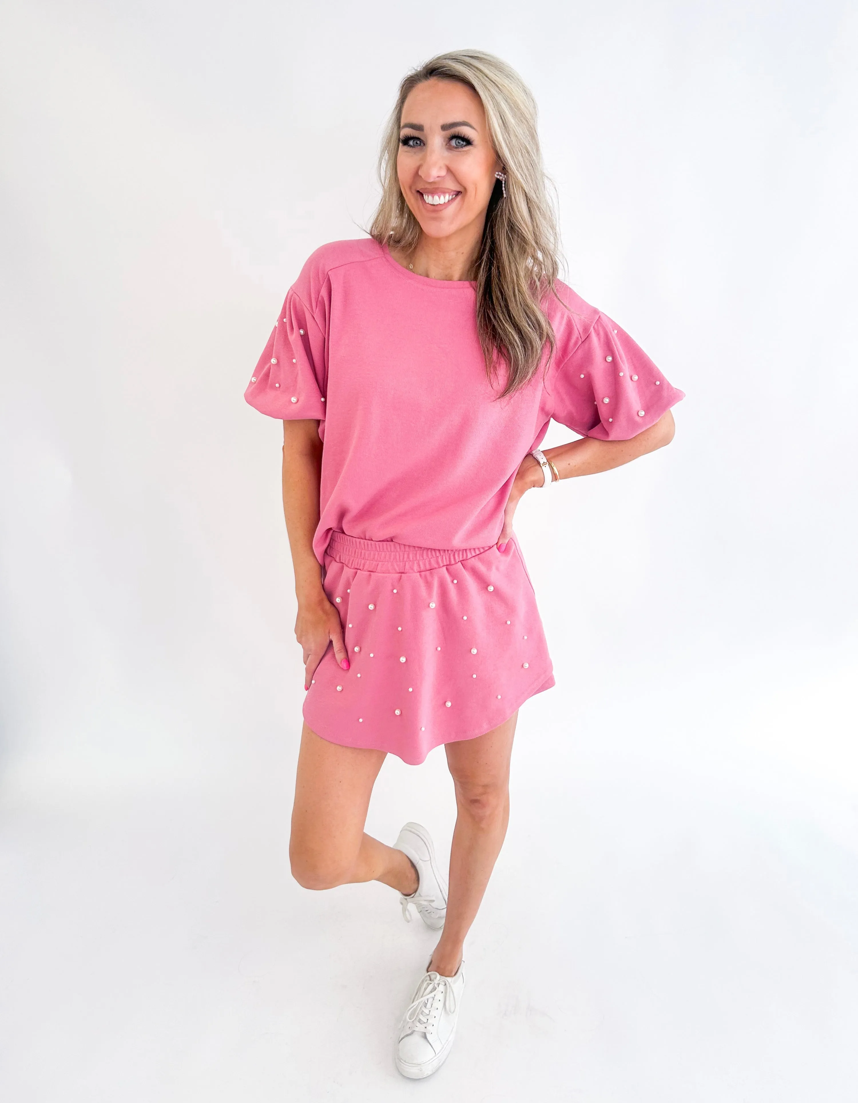 Gianna Pearl Sleeve Top