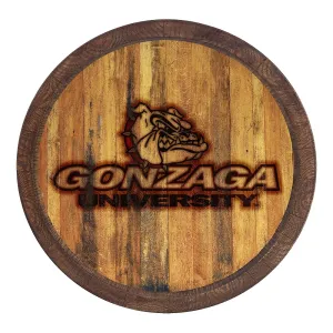 Gonzaga Bulldogs: Branded "Faux" Barrel Wall Sign