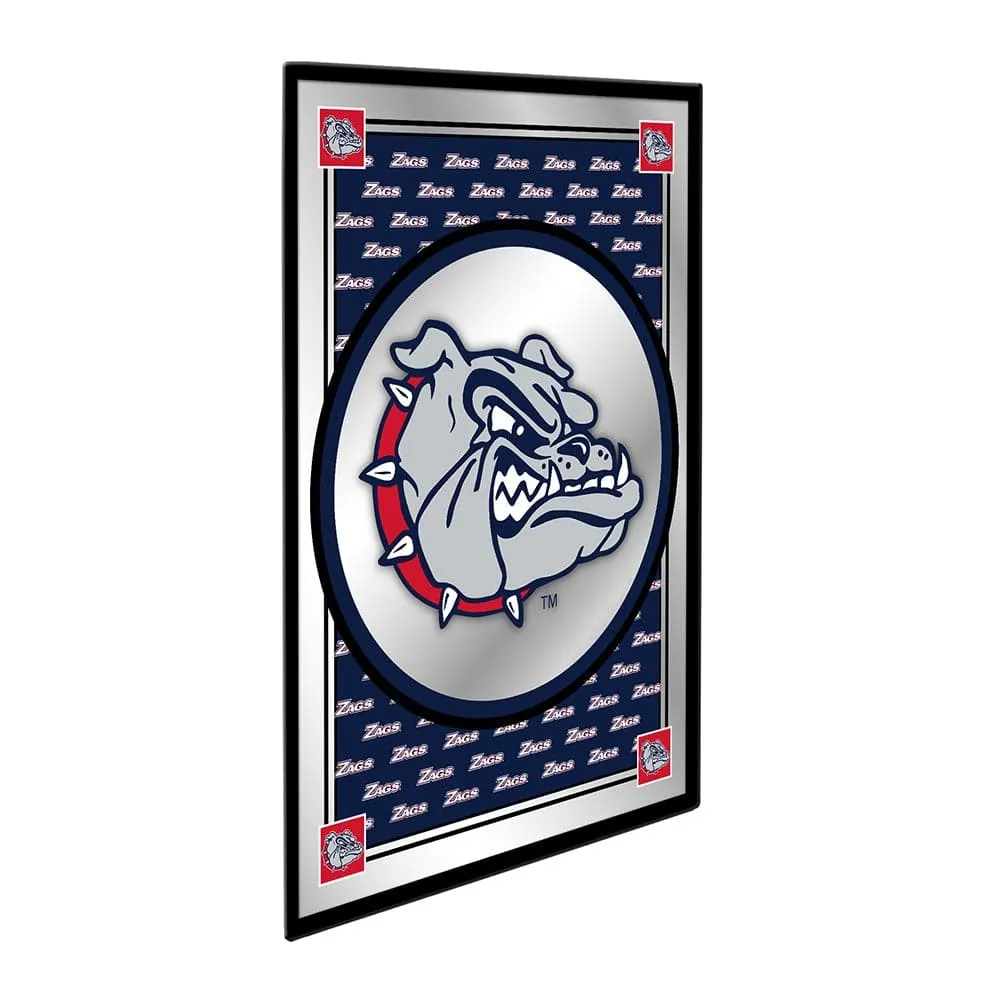 Gonzaga Bulldogs: Team Spirit, Spike - Framed Mirrored Wall Sign