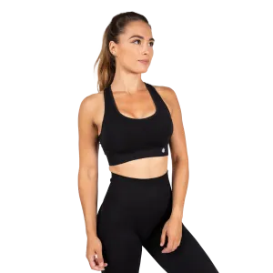 Gorilla Wear Yava Seamless Sports Bra - Black