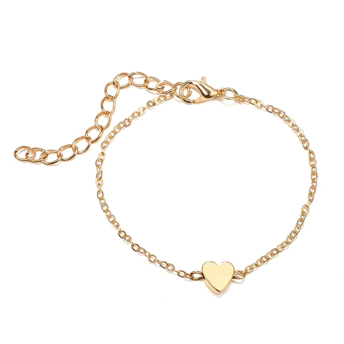 Gray Turquoise & 18K Gold-Plated Pineapple Bracelet Set