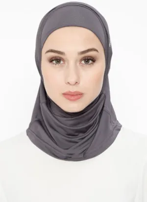 Grey Sports Hijab