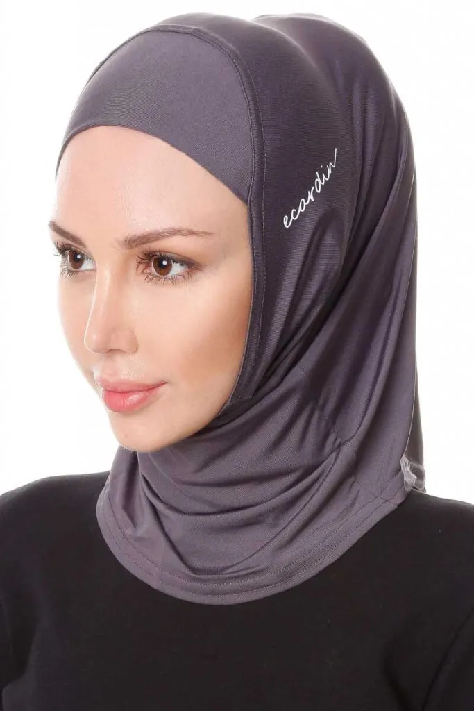 Grey Sports Hijab