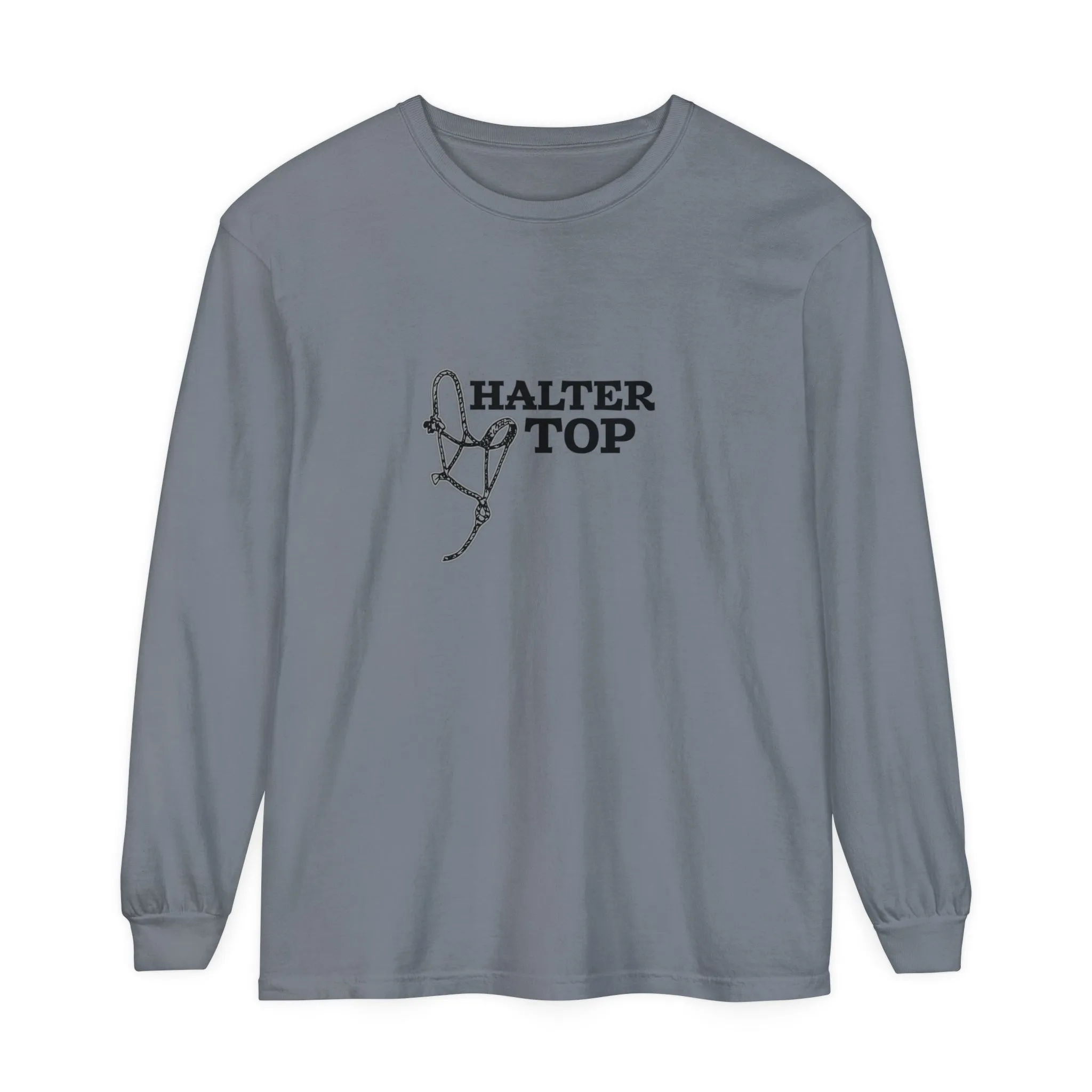 Halter Top Long Sleeve T-Shirt