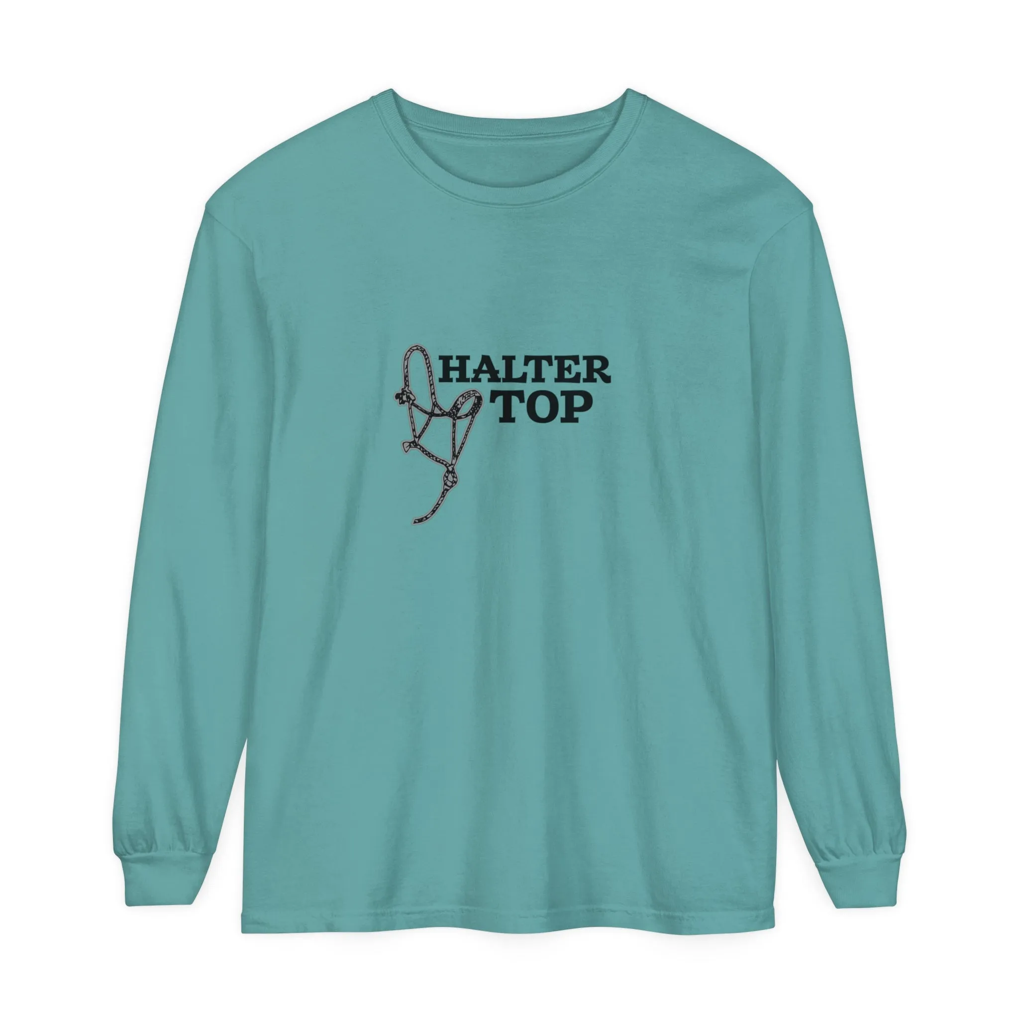 Halter Top Long Sleeve T-Shirt