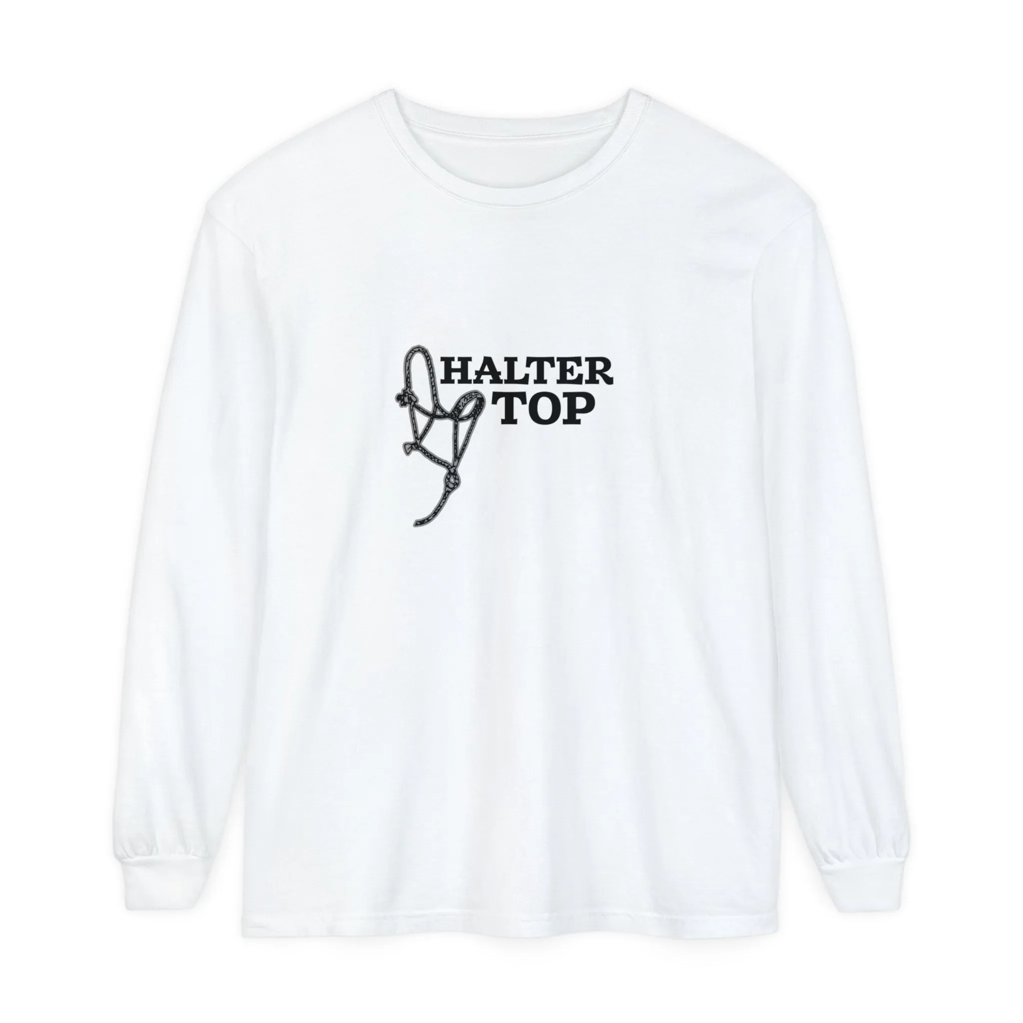 Halter Top Long Sleeve T-Shirt