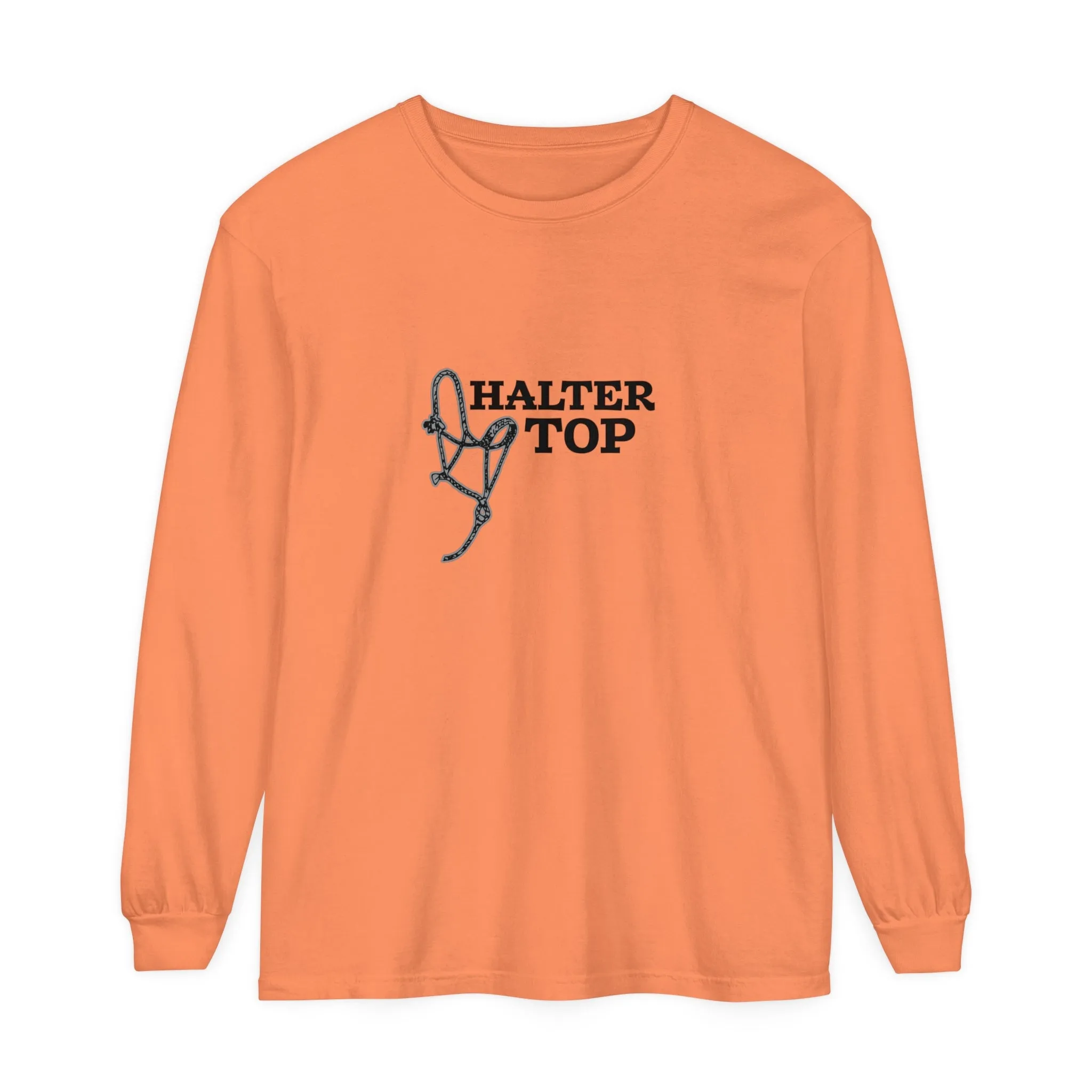Halter Top Long Sleeve T-Shirt
