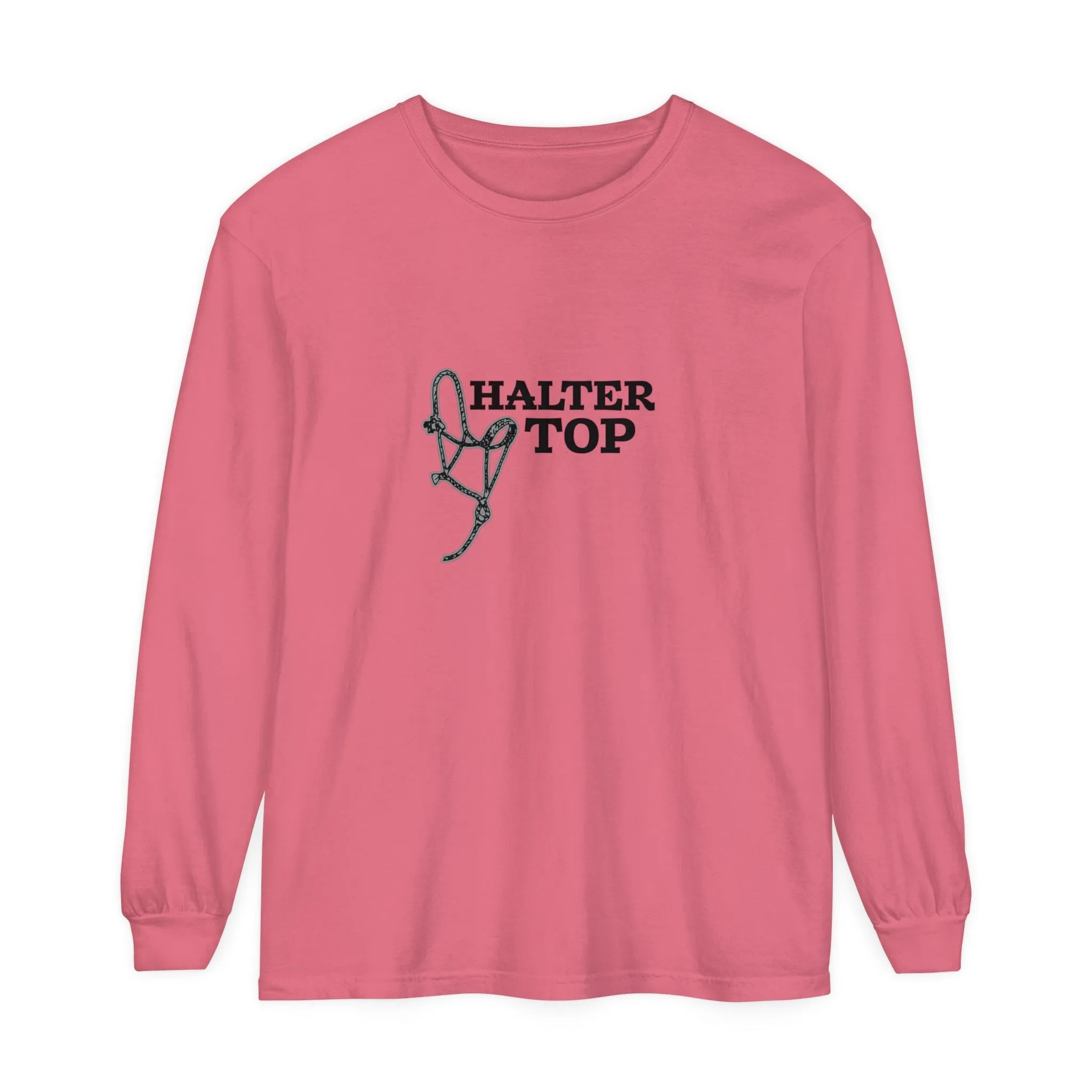 Halter Top Long Sleeve T-Shirt