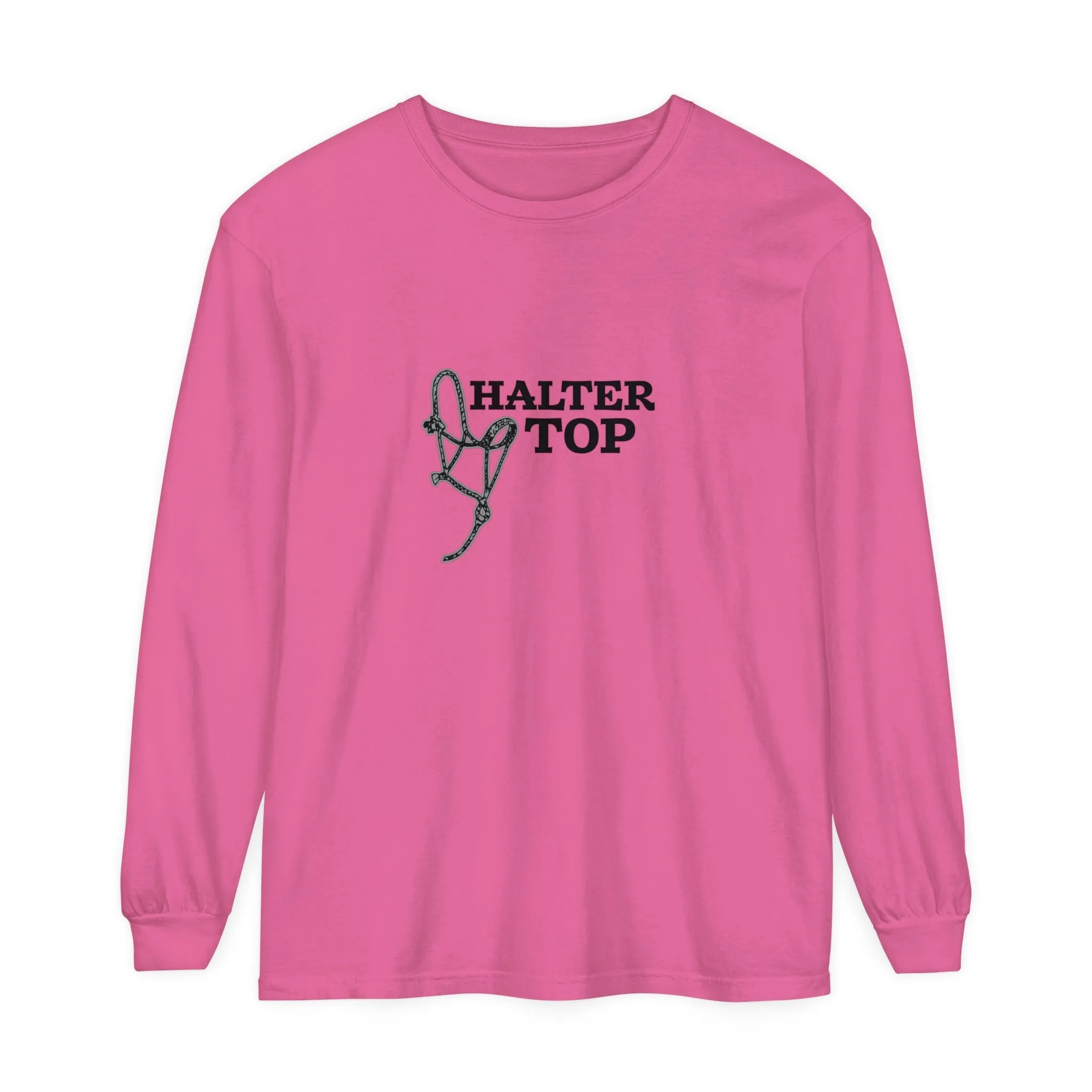 Halter Top Long Sleeve T-Shirt