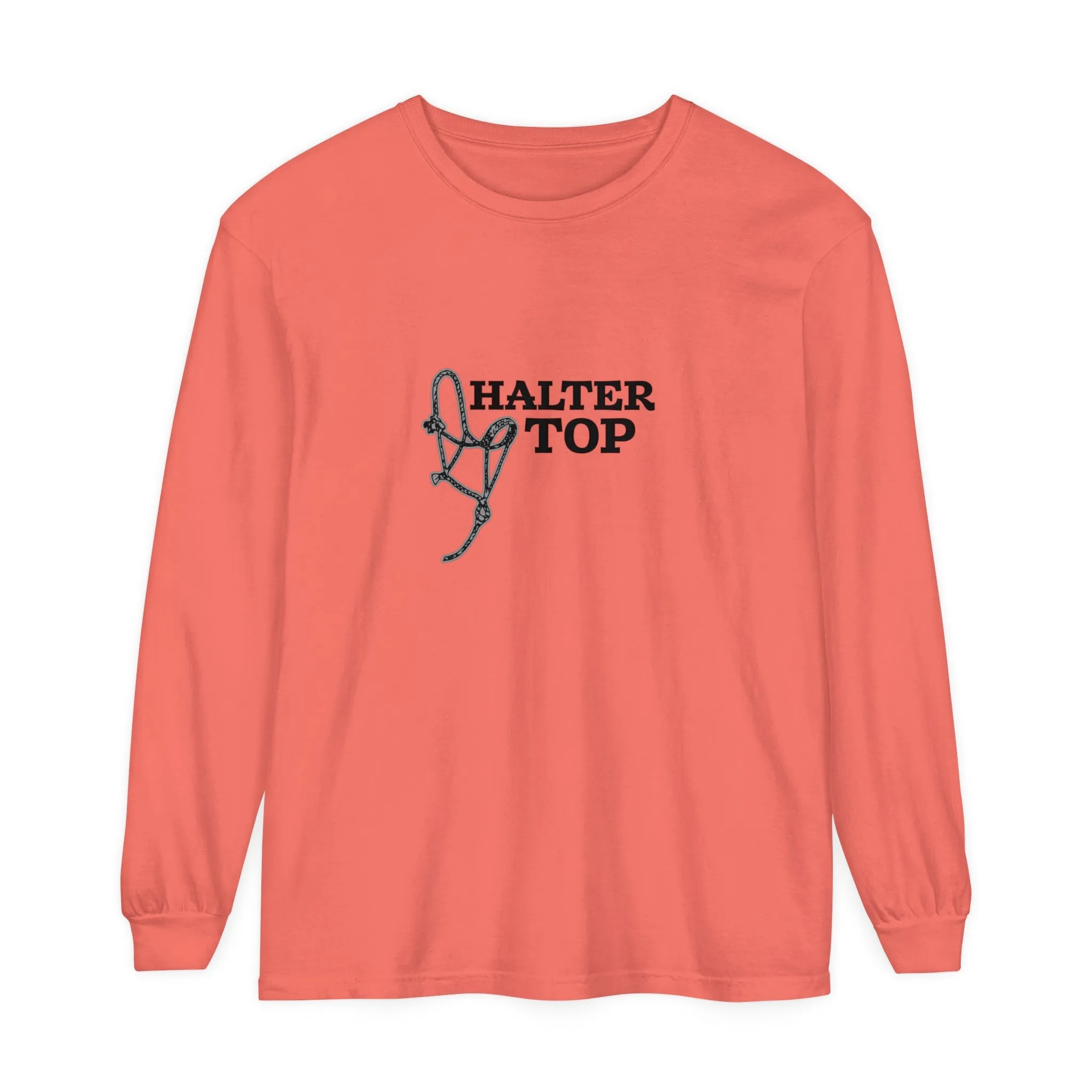 Halter Top Long Sleeve T-Shirt