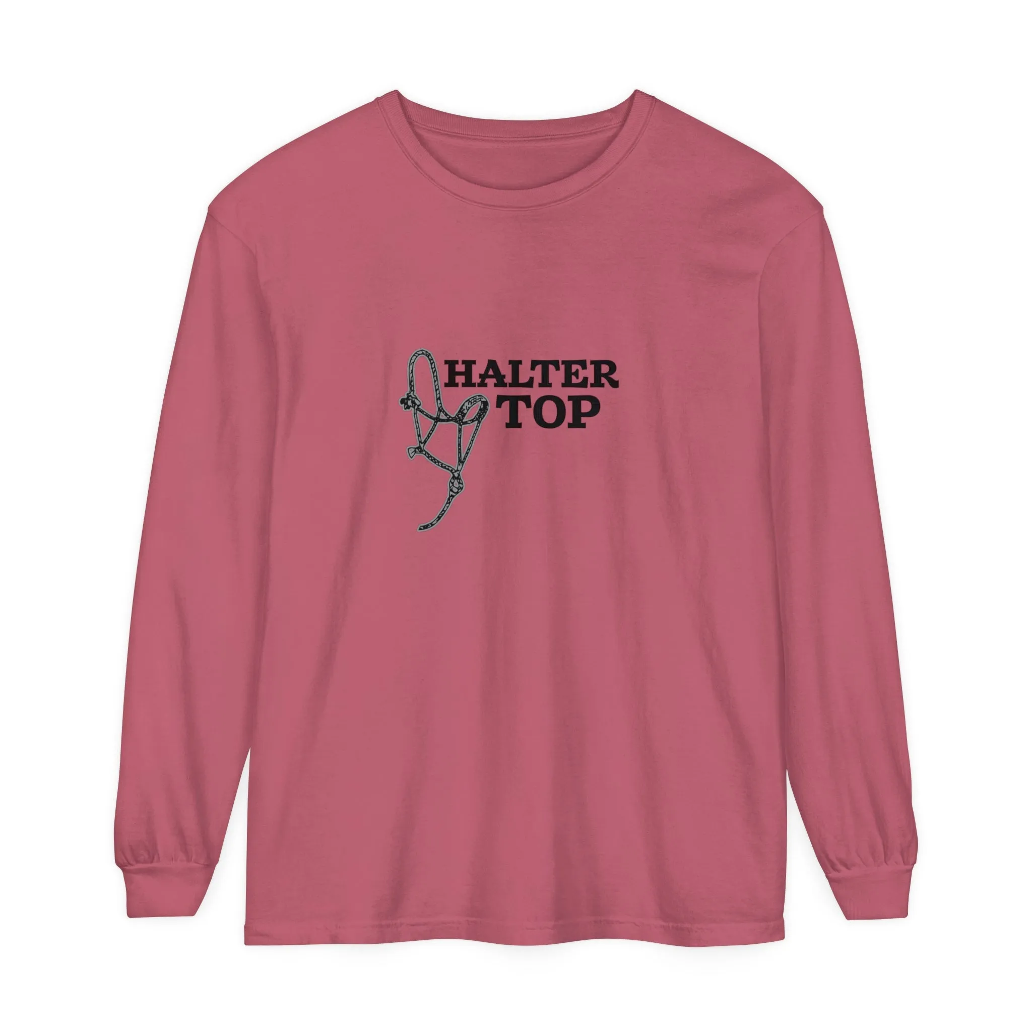 Halter Top Long Sleeve T-Shirt