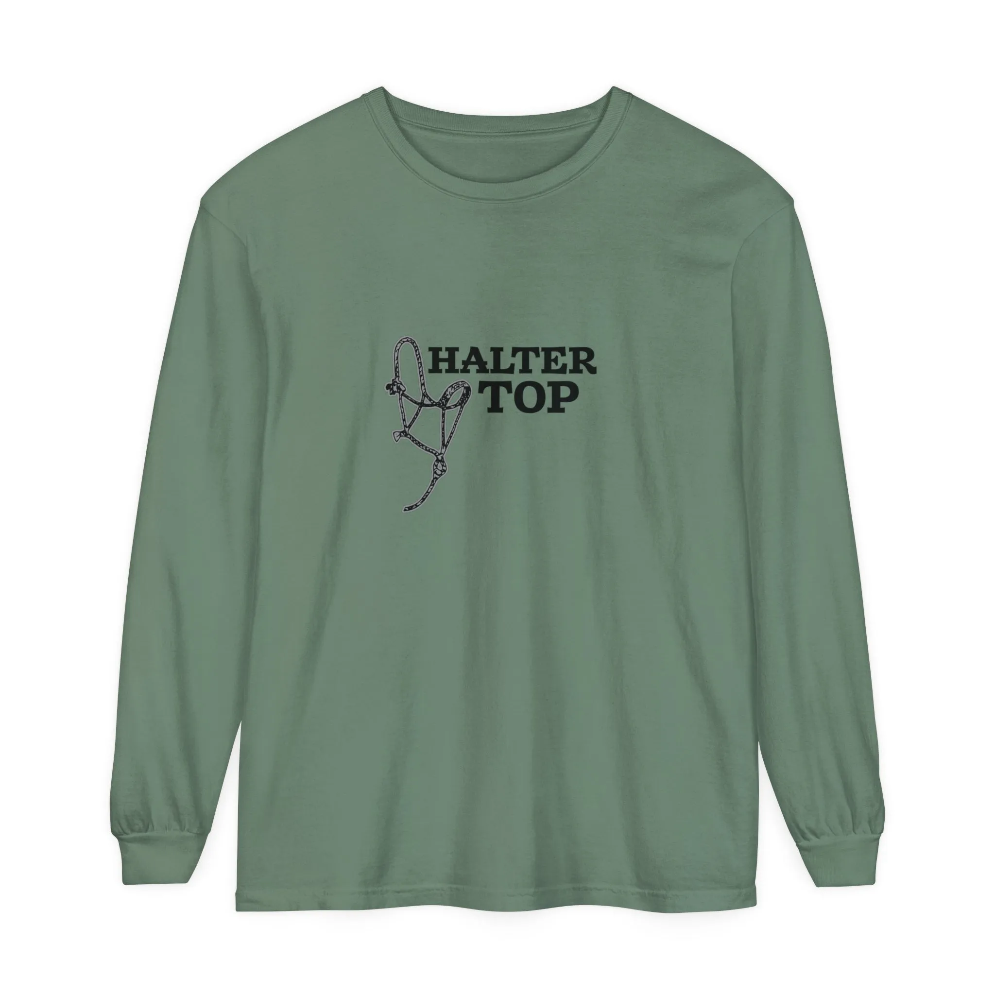 Halter Top Long Sleeve T-Shirt