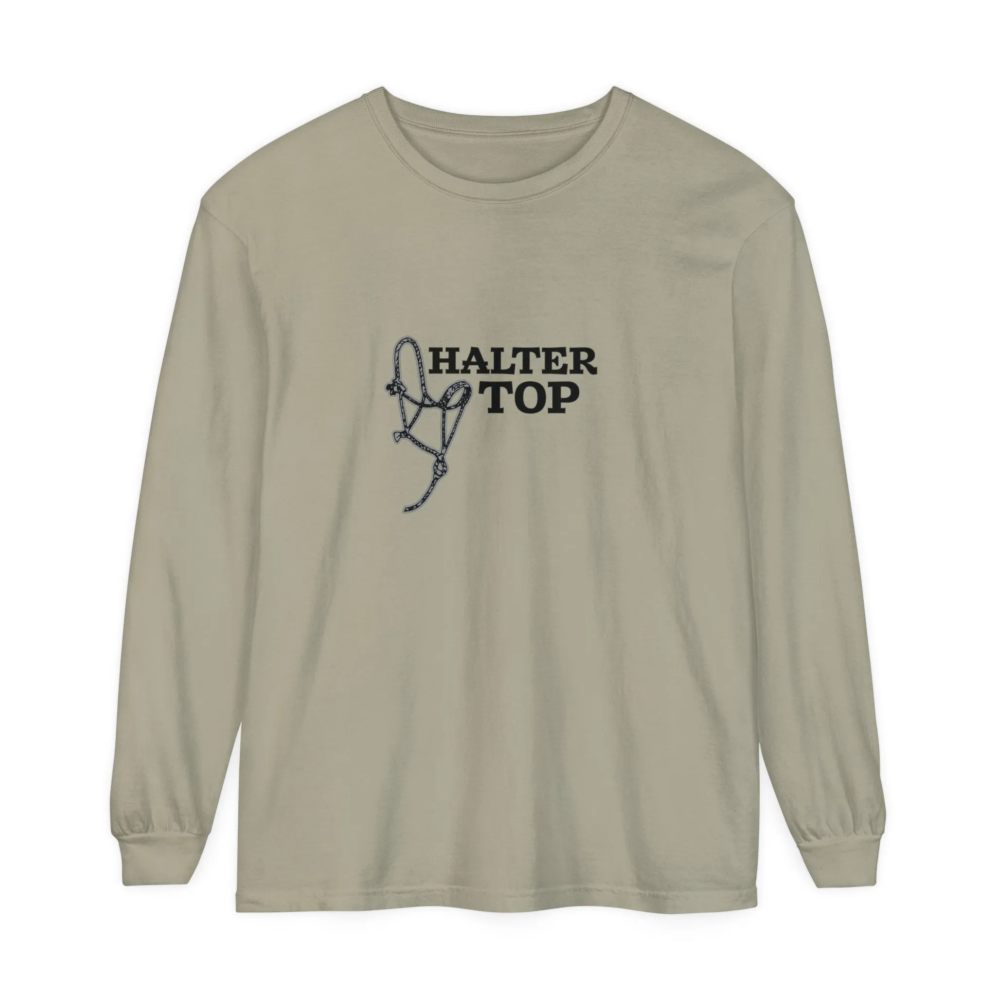 Halter Top Long Sleeve T-Shirt