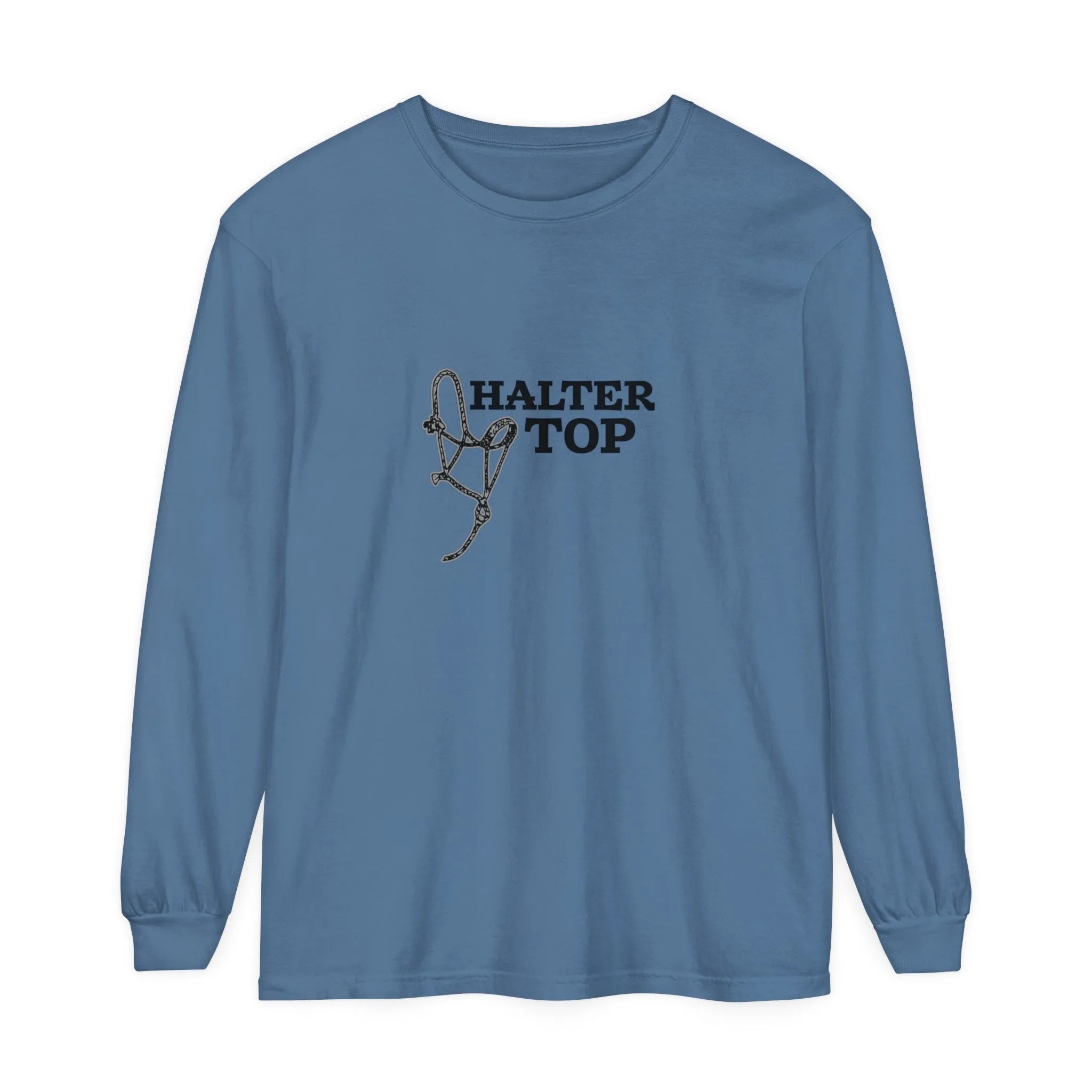 Halter Top Long Sleeve T-Shirt