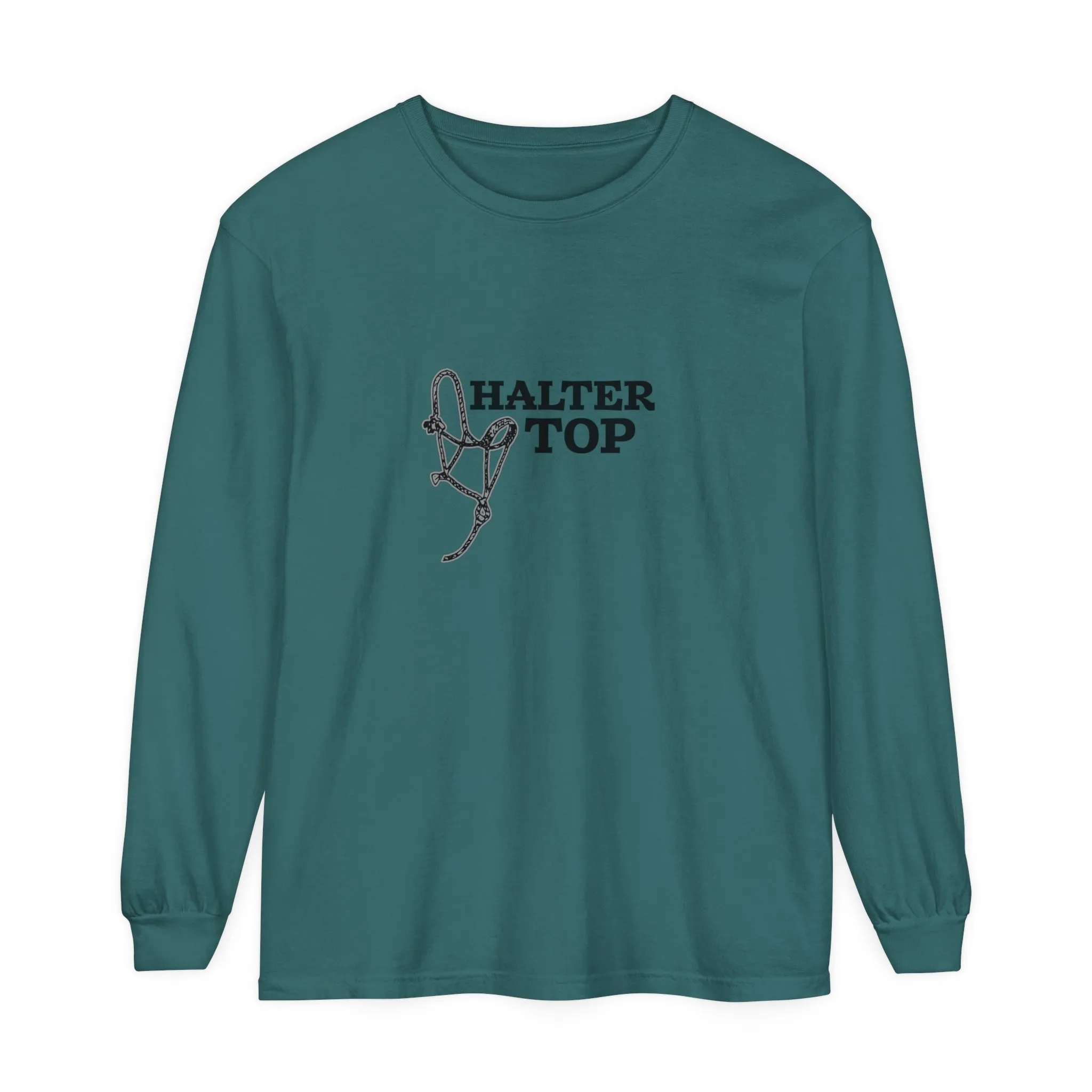 Halter Top Long Sleeve T-Shirt