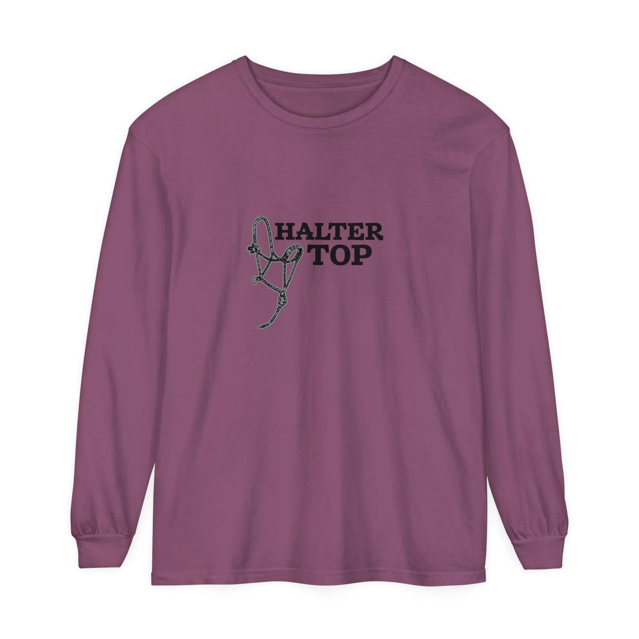 Halter Top Long Sleeve T-Shirt