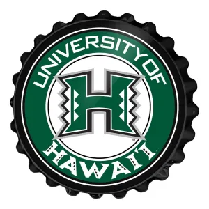 Hawaii Rainbow Warriors: Bottle Cap Wall Sign