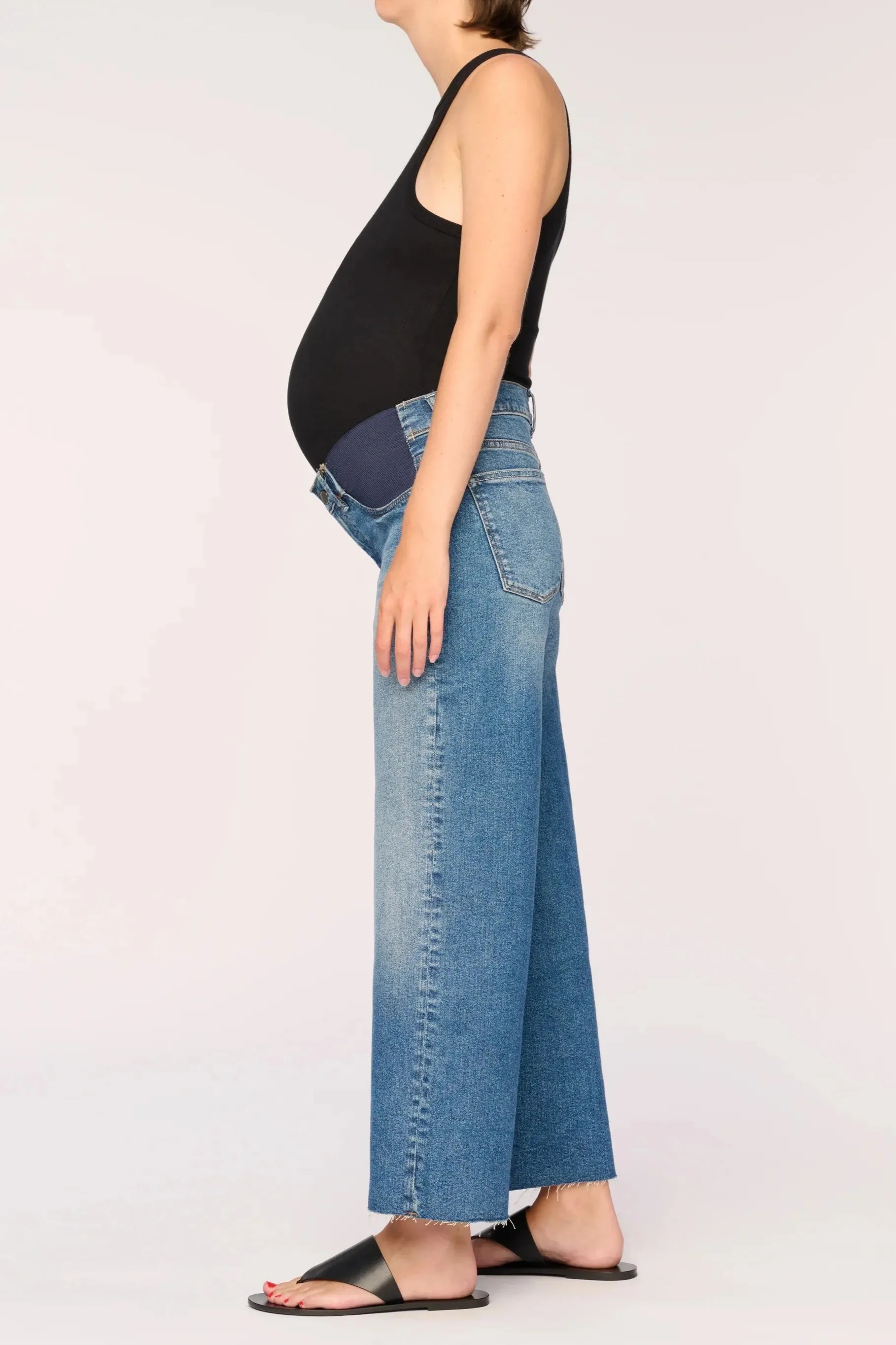 Hepburn Wide Leg Maternity Jeans
