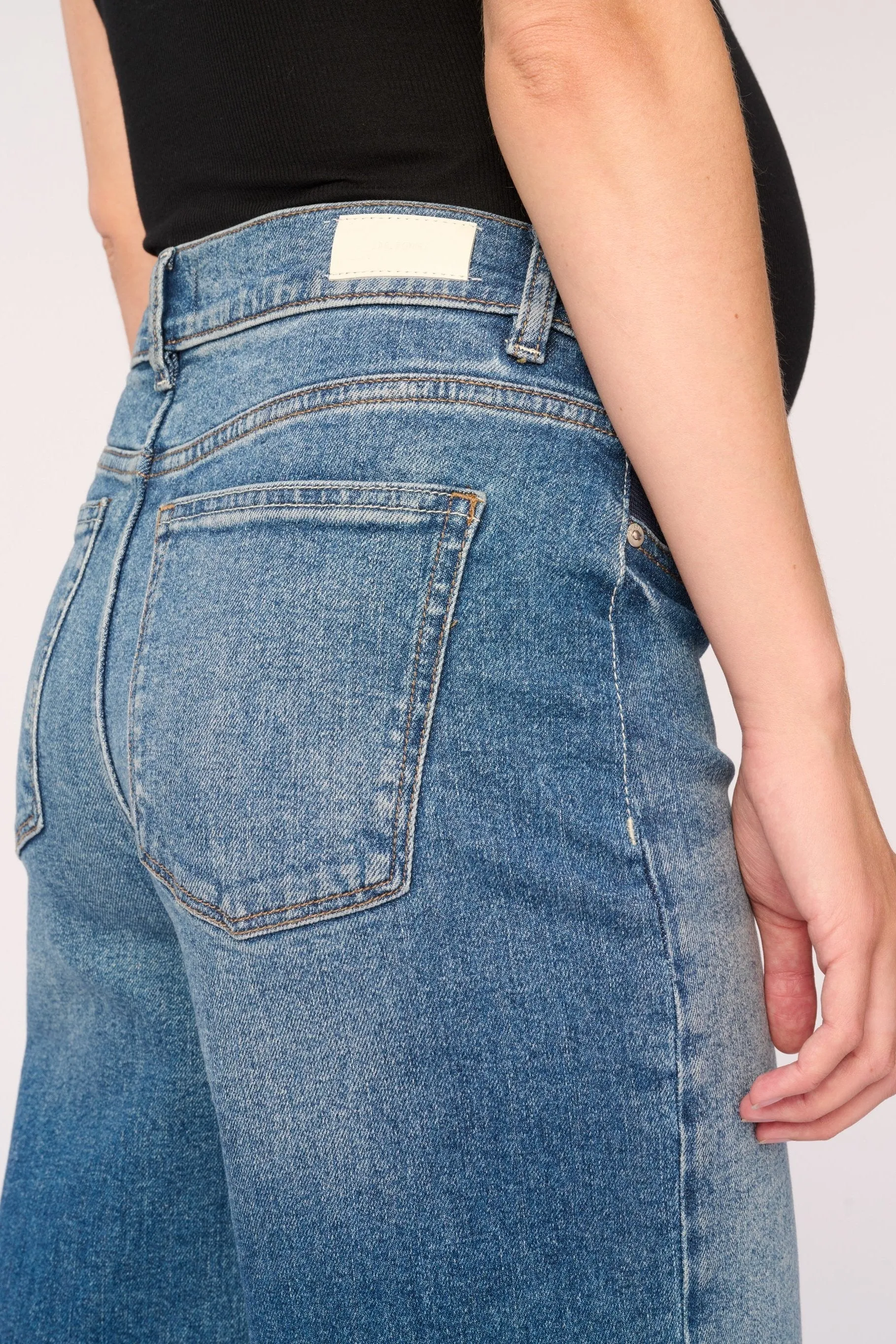 Hepburn Wide Leg Maternity Jeans