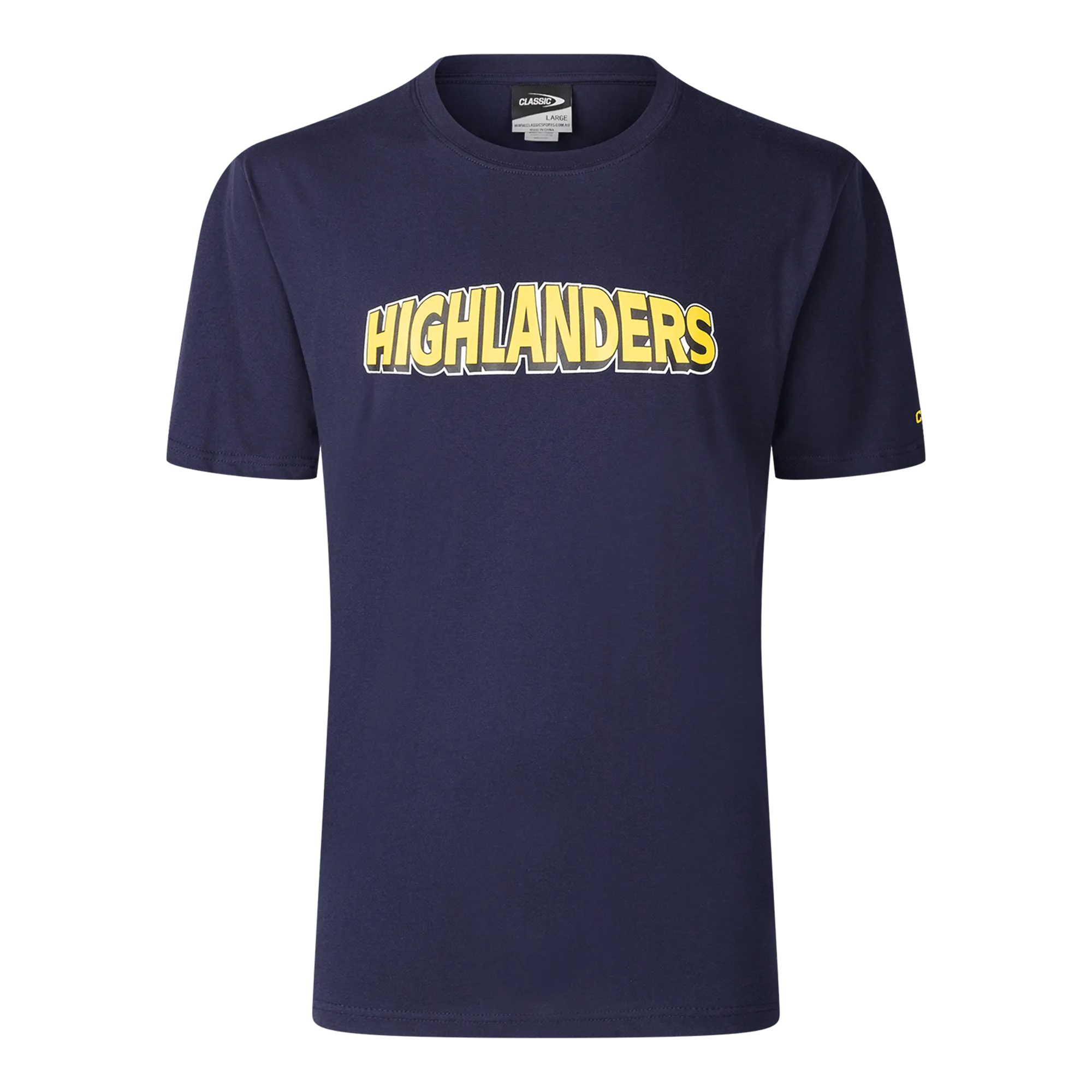 Higlanders Super Rugby 25/26 Supporters Cotton Tee by Classic Sportswear
