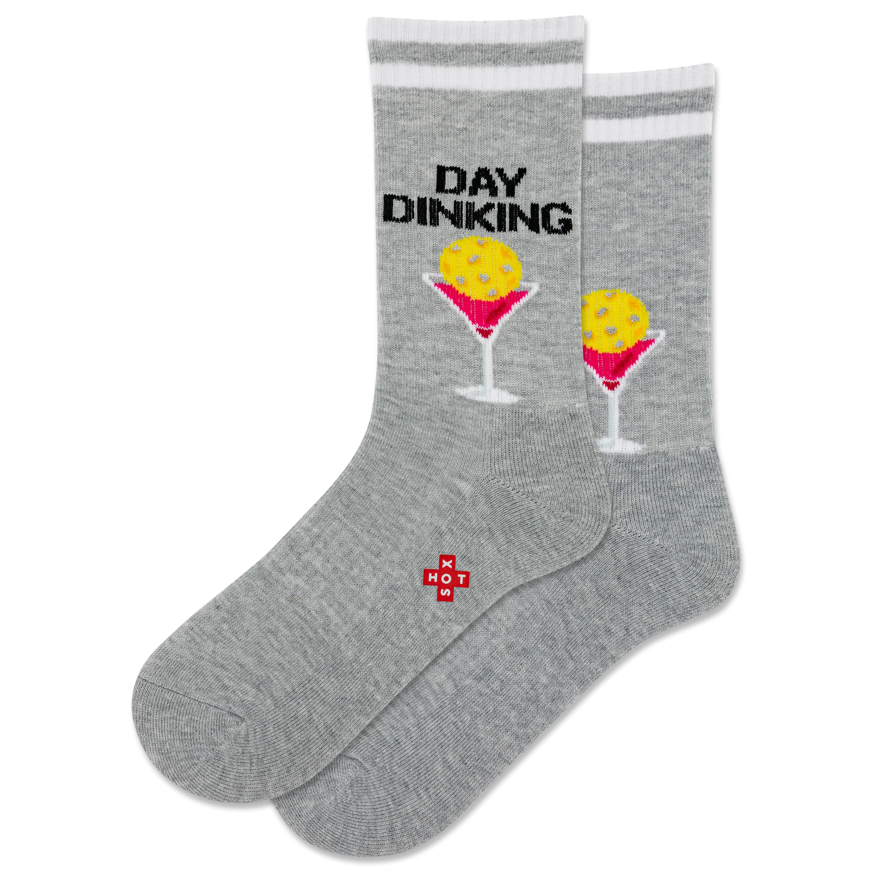 HOTSOX Women's Day Dinking Active Crew Sock