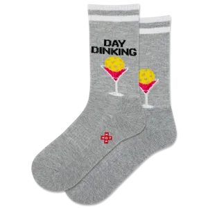HOTSOX Women's Day Dinking Active Crew Sock
