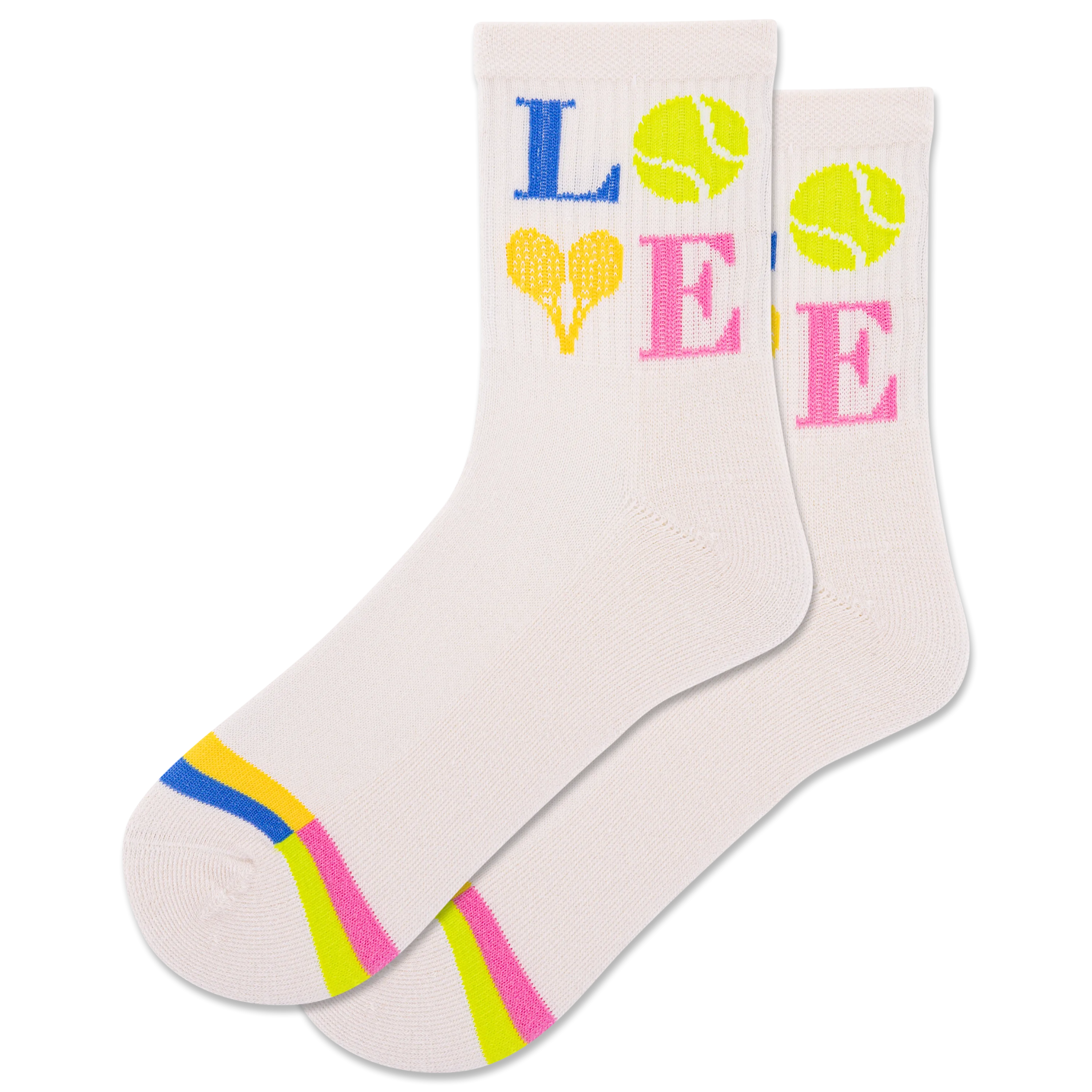 HOTSOX Women's L.O.V.E. Active Crew Sock