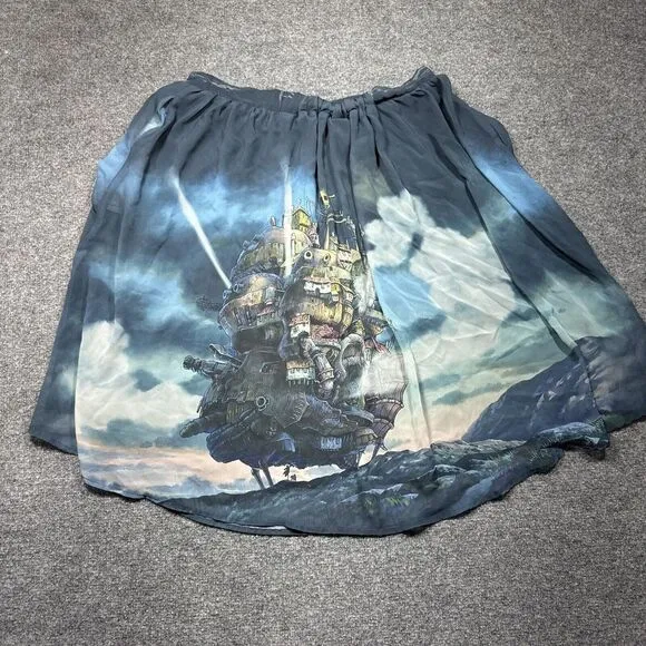 howls moving‎ castle Skirt XL