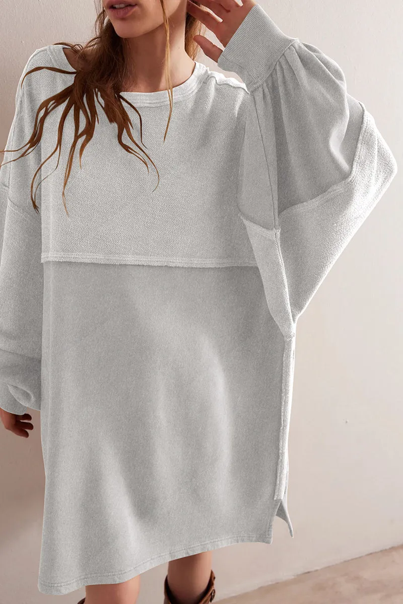 HTR1044 Oversized Tunic Top