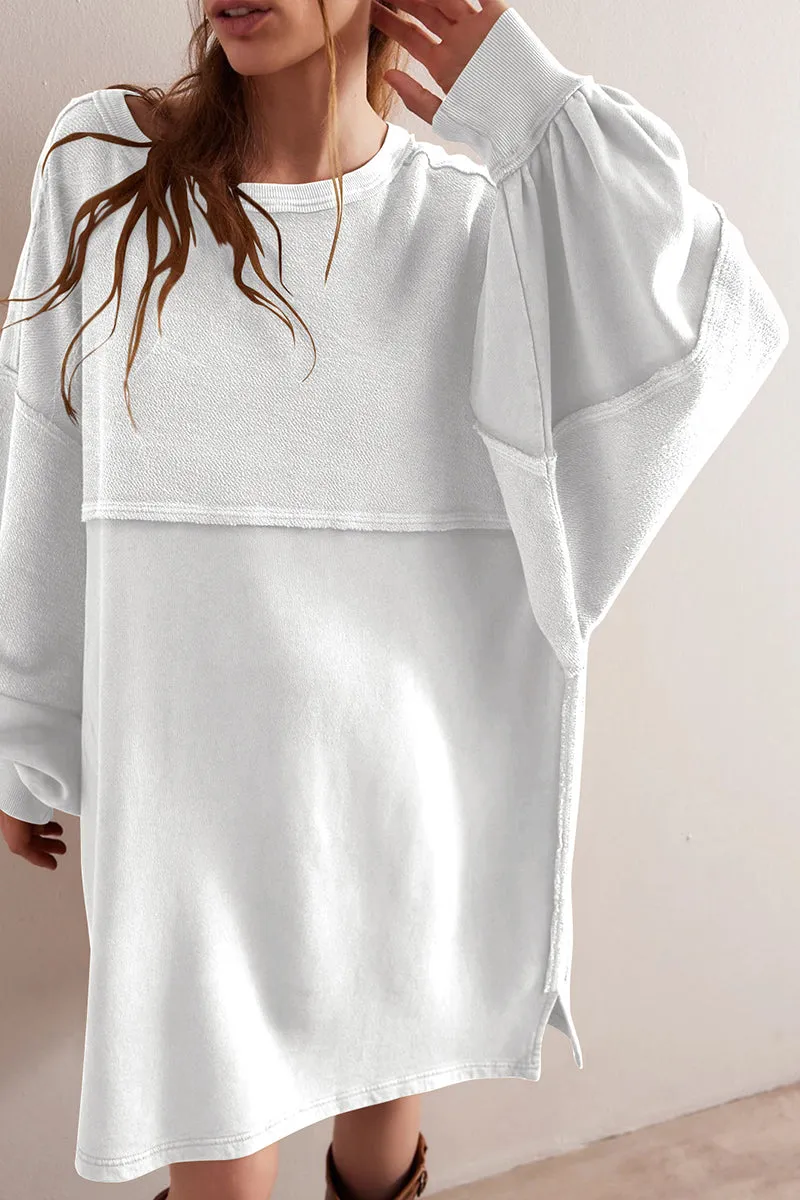 HTR1044 Oversized Tunic Top