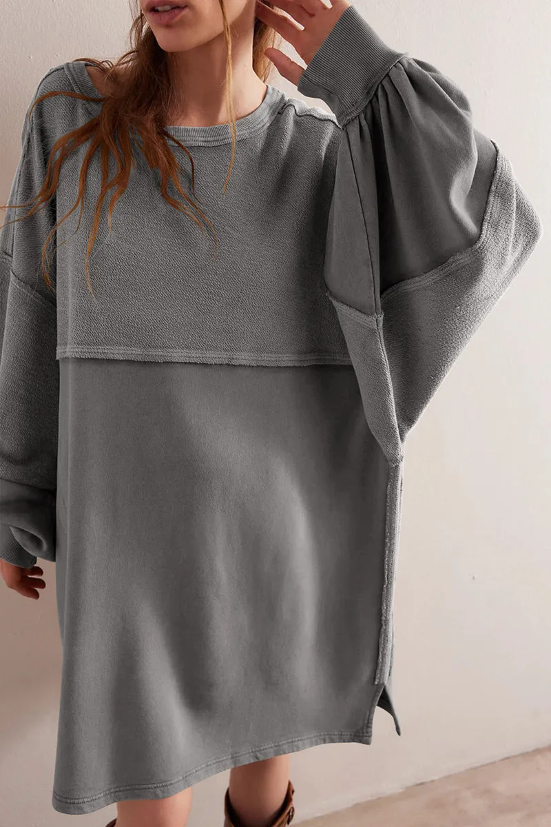 HTR1044 Oversized Tunic Top