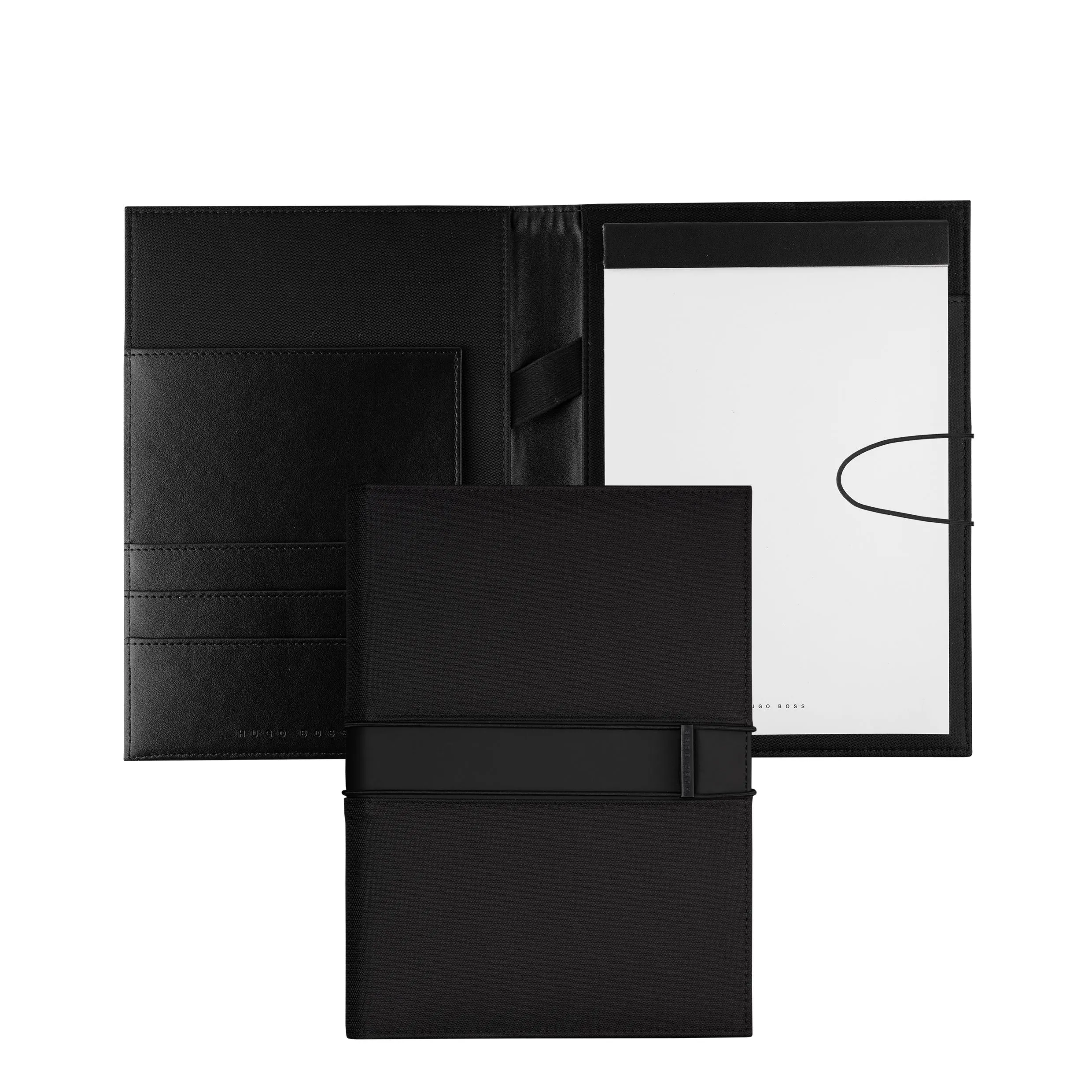 HUGO BOSS HDM002A-Folder A5 Outline Black
