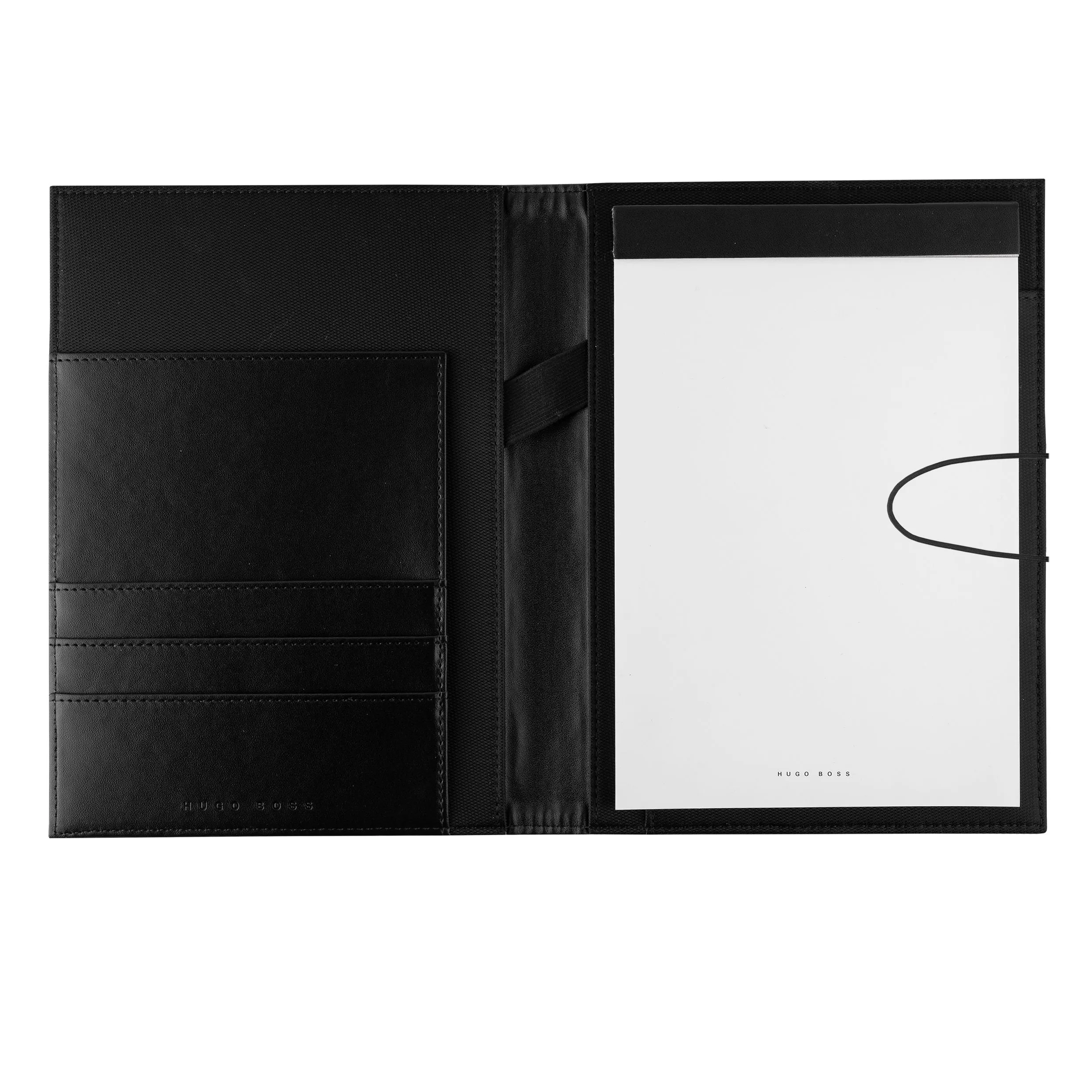 HUGO BOSS HDM002A-Folder A5 Outline Black