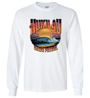 Hukilau Dawn Patrol Vintage Long Sleeve Tee